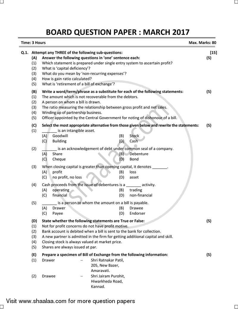 Test Series 12th (XII) commerce Maharashtra State board, test series, HSC  Commerce state boars test series, Question paper solving for 12th commerce  at Deccan Pune, 12th XII commerce, SYJC Commerce test papers