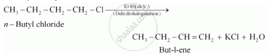 Write The Main Products When N butyl Chloride Is Treated With Alcoholic Write The Main Products When N butyl Chloride Is Treated With Alcoholic