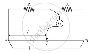 In The Meter Bridge Experiment Balance Point Was Observed At J With Aj L I The Values Of R And X Were Doubled And Then Interchanged What Would Be The New Position