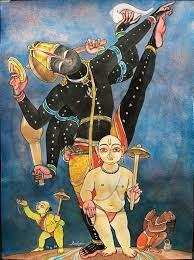 Trivikrama. #krishnafortoday | Art, Painting, Drawing inspiration