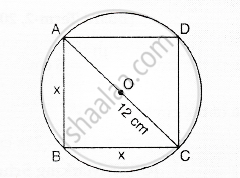 The area of the largest square that can be inscribed in a circle of ...