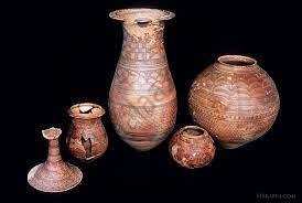 Painted burial pottery | Harappa