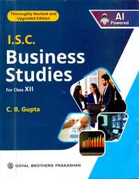 C. B. Gupta Solutions for Business Studies [English] Class 12 ISC - Shaalaa.com