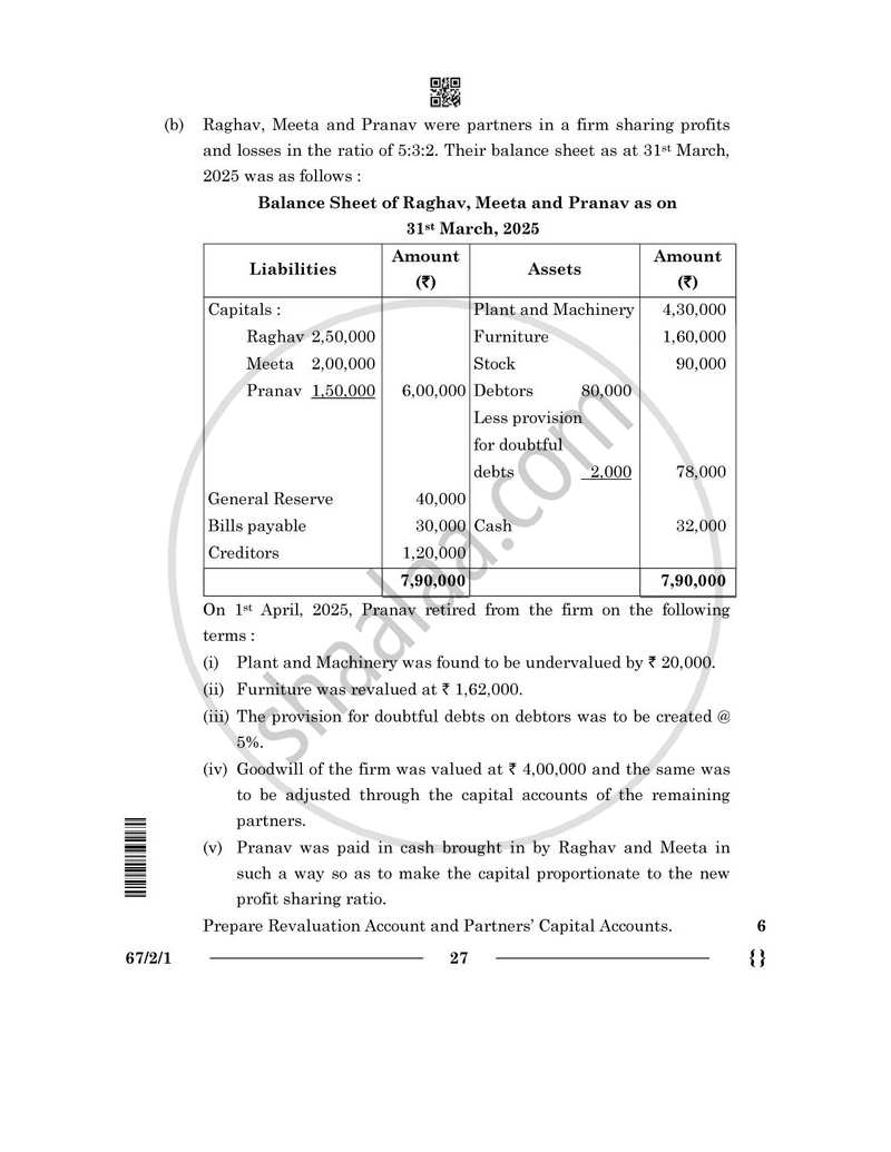 Accountancy 2025-2026 - CBSE 12th - Class 12 - CBSE (Central Board of Secondary Education) question paper with PDF download
