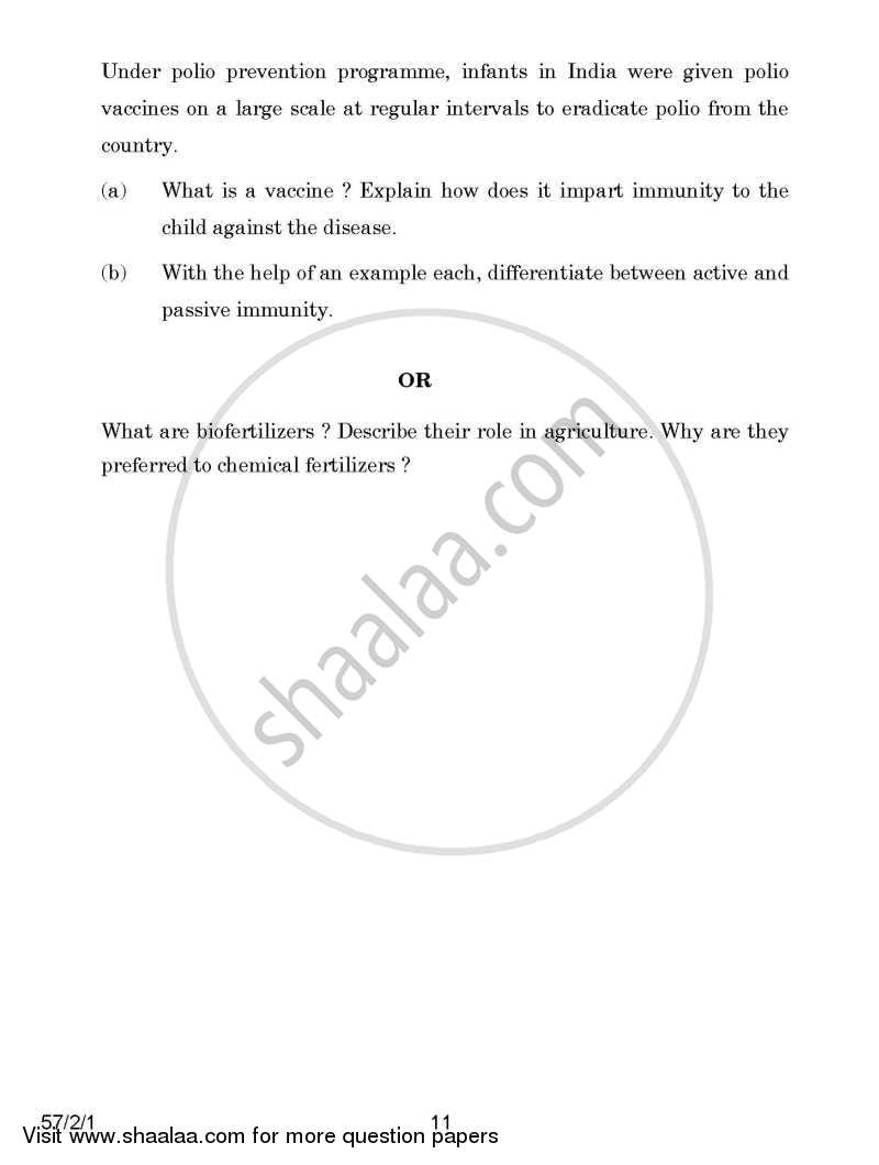 Biology 2014-2015 - CBSE 12th - Class 12 - CBSE (Central Board of Secondary Education) question paper with PDF download