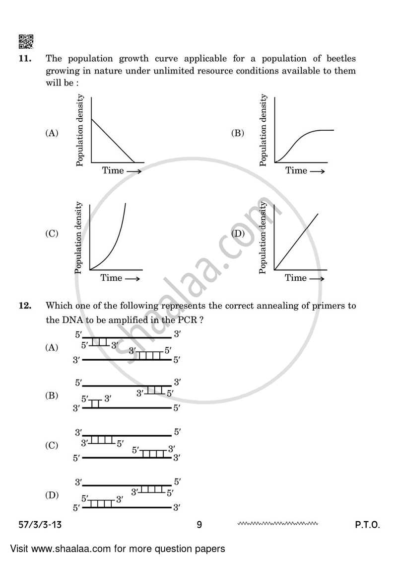 Biology 2023-2024 - CBSE 12th - Class 12 - CBSE (Central Board of Secondary Education) question paper with PDF download