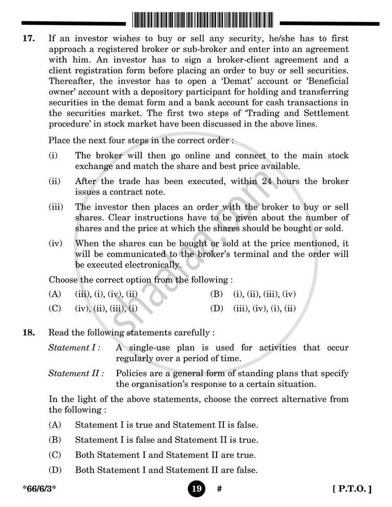 Business Studies 2024-2025 - CBSE 12th - Class 12 - CBSE (Central Board of Secondary Education) question paper with PDF download