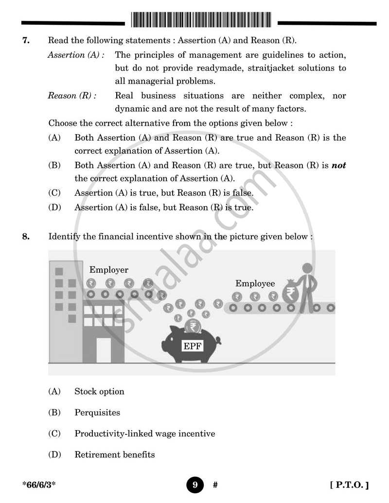 Business Studies 2024-2025 - CBSE 12th - Class 12 - CBSE (Central Board of Secondary Education) question paper with PDF download