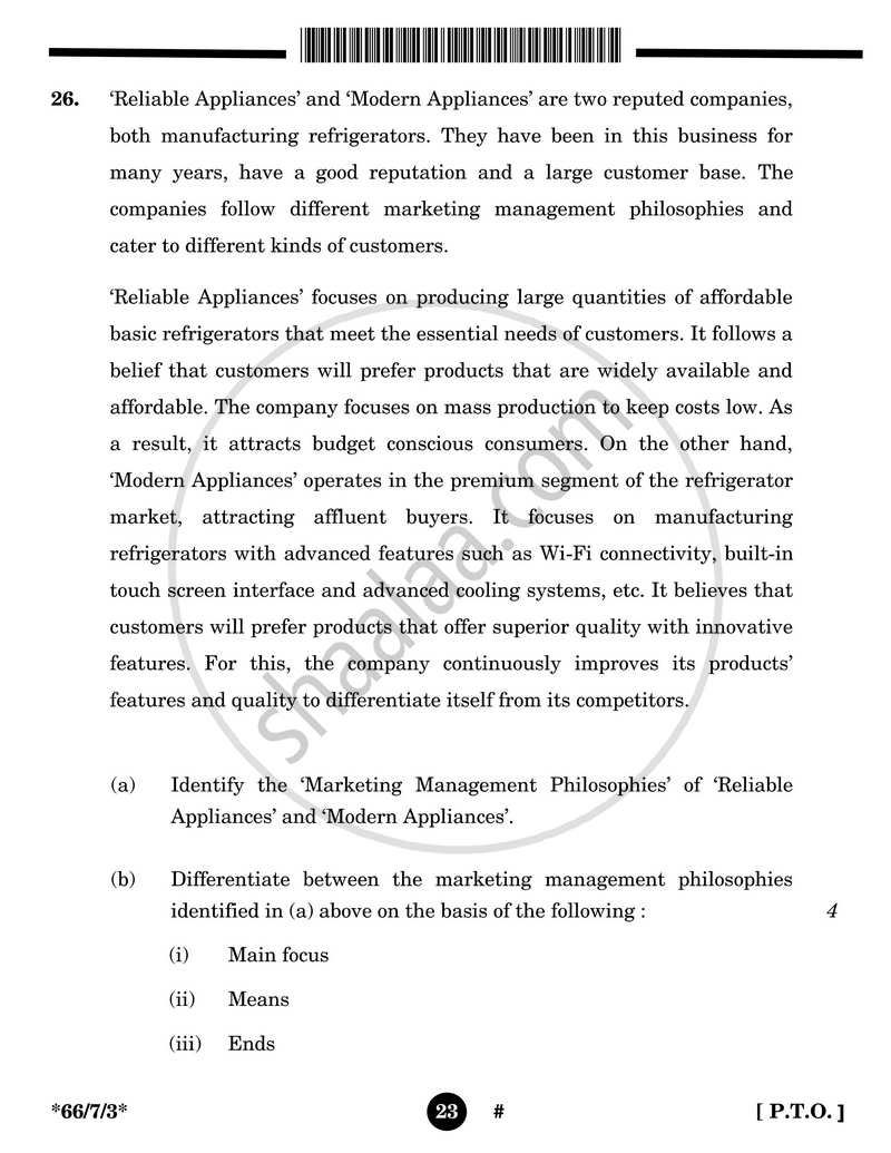 Business Studies 2024-2025 - CBSE 12th - Class 12 - CBSE (Central Board of Secondary Education) question paper with PDF download