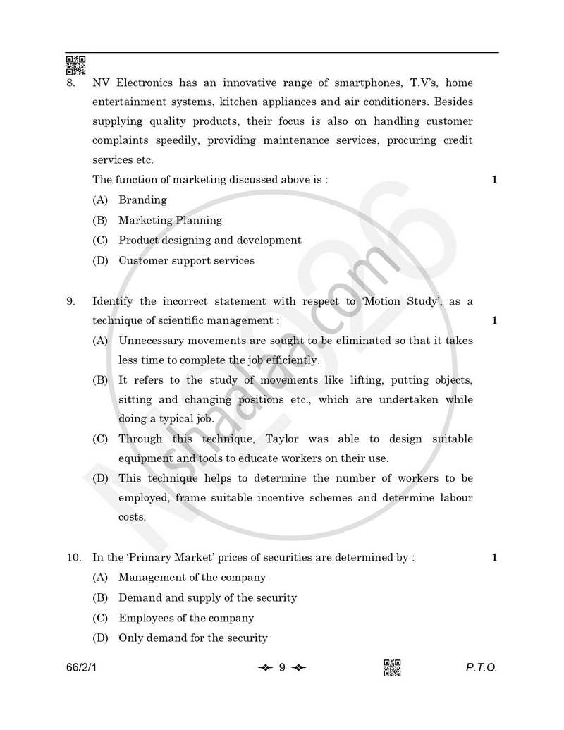 Business Studies 2025-2026 - CBSE 12th - Class 12 - CBSE (Central Board of Secondary Education) question paper with PDF download