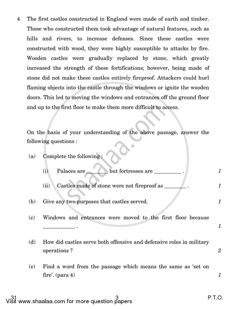 Creative Writing and Translation Studies 2017-2018 - CBSE 12th - Class 12 - CBSE (Central Board of Secondary Education) question paper with PDF download