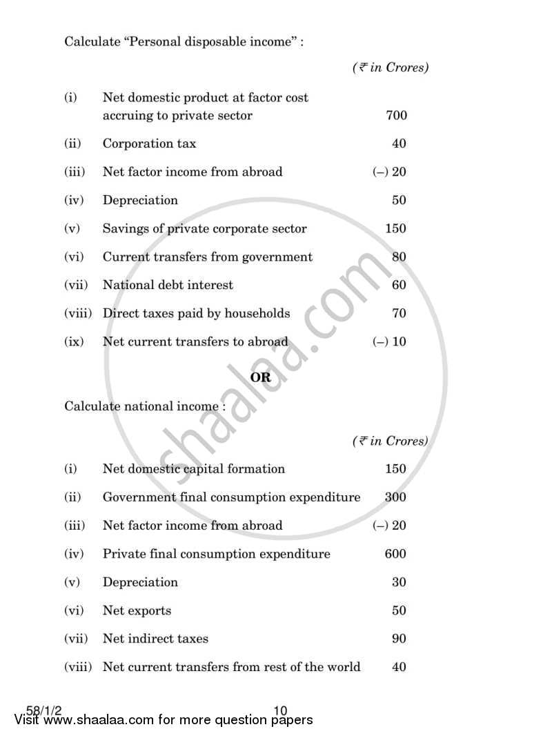Economics 2013-2014 - CBSE 12th - Class 12 - CBSE (Central Board of Secondary Education) question paper with PDF download