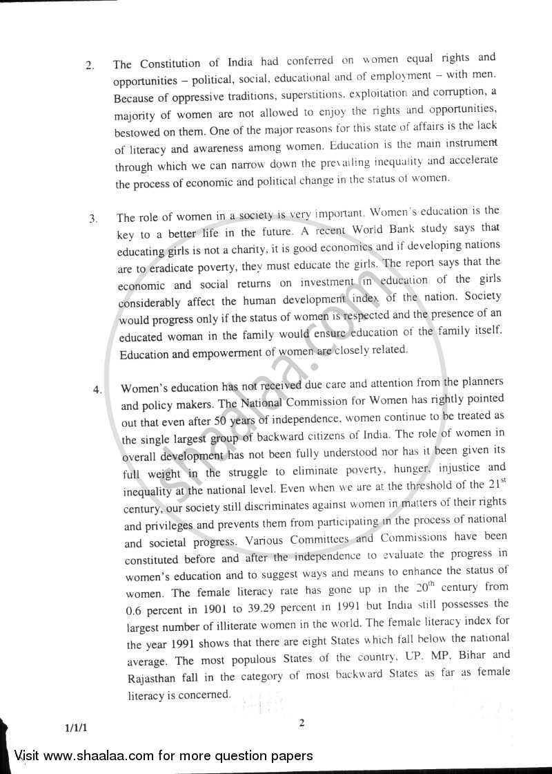 English Core 2009-2010 - CBSE 12th - Class 12 - CBSE (Central Board of Secondary Education) question paper with PDF download