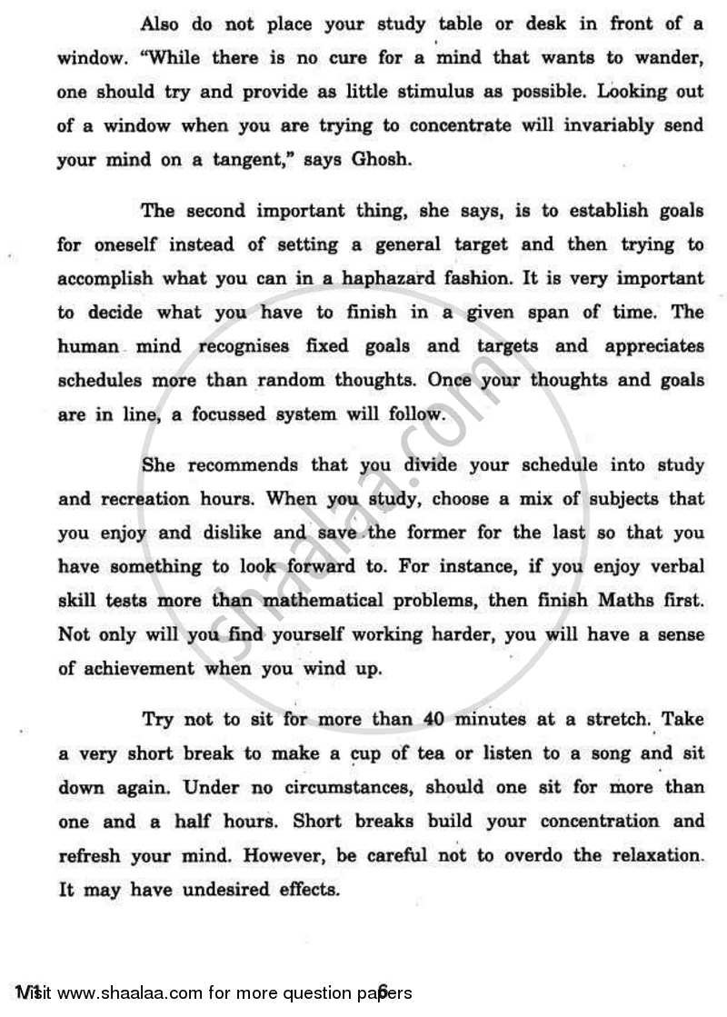 English Core 2010-2011 - CBSE 12th - Class 12 - CBSE (Central Board of Secondary Education) question paper with PDF download