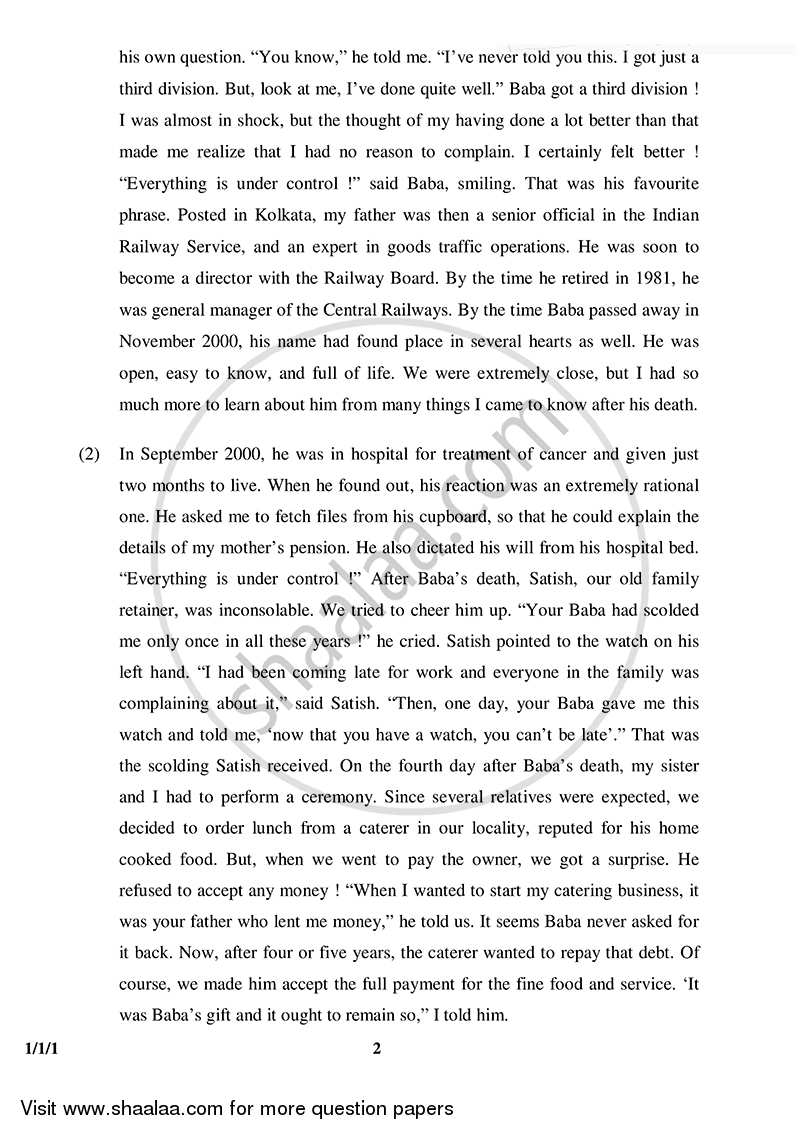 English Core 2014-2015 - CBSE 12th - Class 12 - CBSE (Central Board of Secondary Education) question paper with PDF download