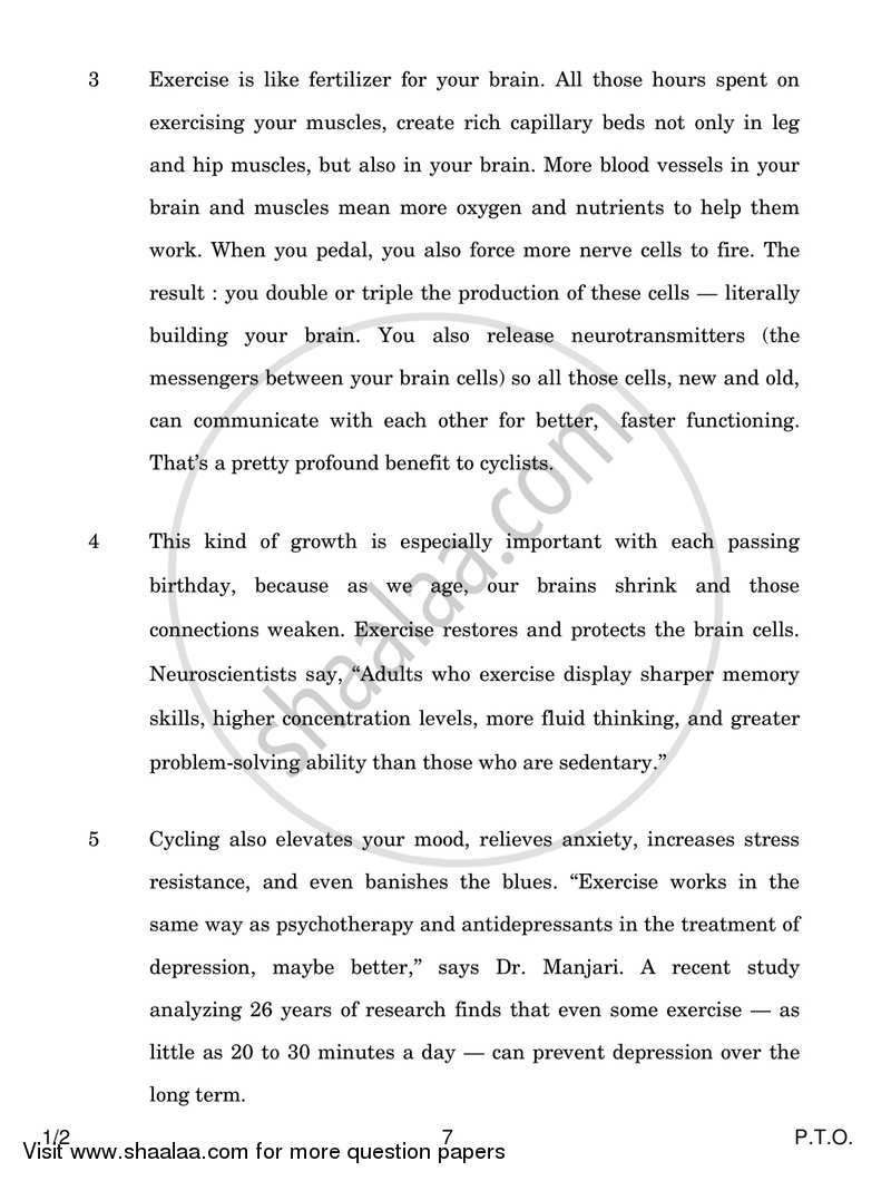 English Core 2017-2018 - CBSE 12th - Class 12 - CBSE (Central Board of Secondary Education) question paper with PDF download