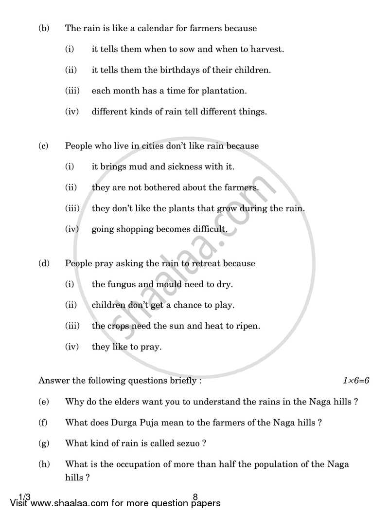 English Core 2017-2018 - CBSE 12th - Class 12 - CBSE (Central Board of Secondary Education) question paper with PDF download