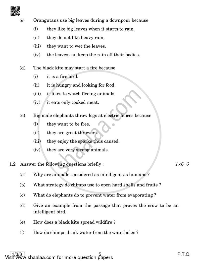 English Core 2018-2019 - CBSE 12th - Class 12 - CBSE (Central Board of Secondary Education) question paper with PDF download