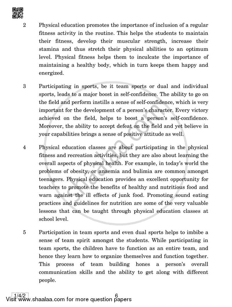 English Core 2018-2019 - CBSE 12th - Class 12 - CBSE (Central Board of Secondary Education) question paper with PDF download