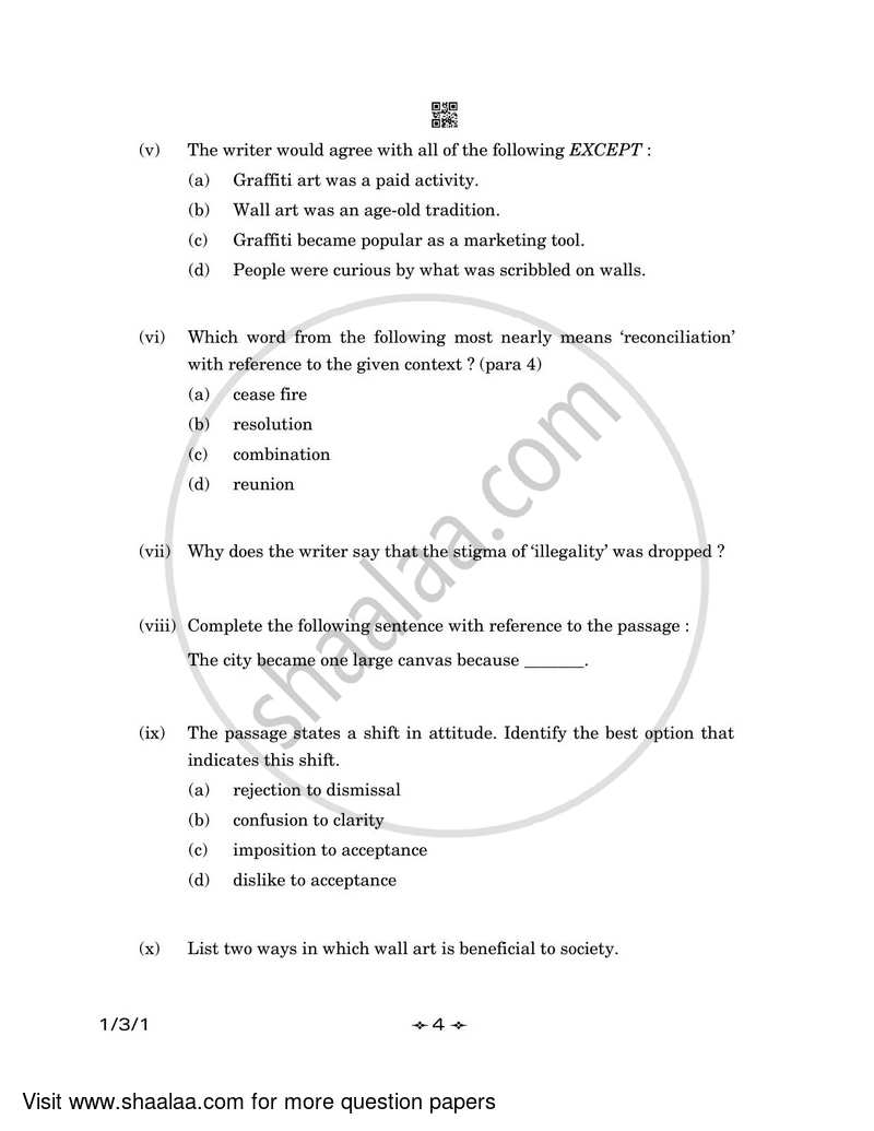 English Core 2022-2023 - CBSE 12th - Class 12 - CBSE (Central Board of Secondary Education) question paper with PDF download