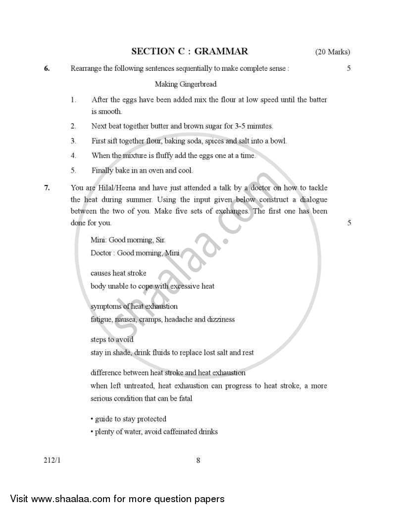 English Elective - CBSE (Functional English) 2006-2007 - CBSE 12th - Class 12 - CBSE (Central Board of Secondary Education) question paper with PDF download