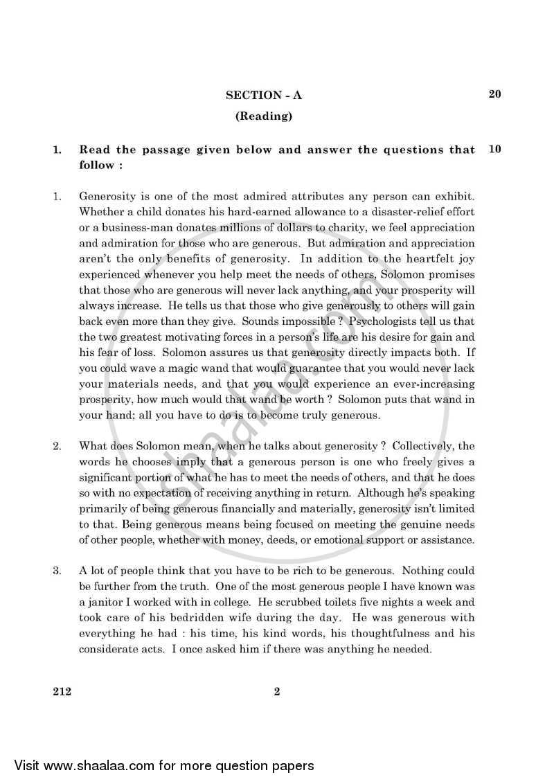 English Elective - CBSE (Functional English) 2015-2016 - CBSE 12th - Class 12 - CBSE (Central Board of Secondary Education) question paper with PDF download