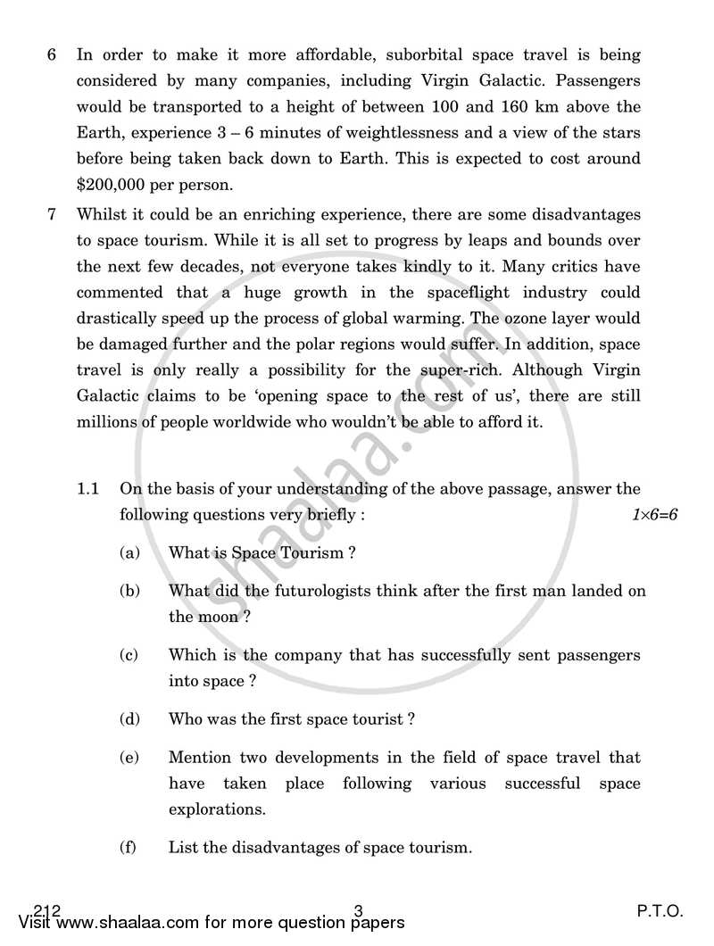 English Elective - CBSE (Functional English) 2018-2019 - CBSE 12th - Class 12 - CBSE (Central Board of Secondary Education) question paper with PDF download