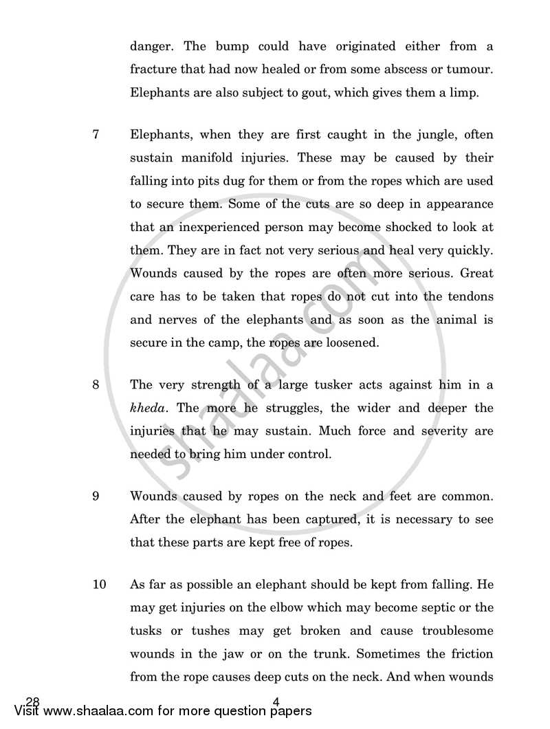 English Elective - NCERT 2016-2017 - CBSE 12th - Class 12 - CBSE (Central Board of Secondary Education) question paper with PDF download