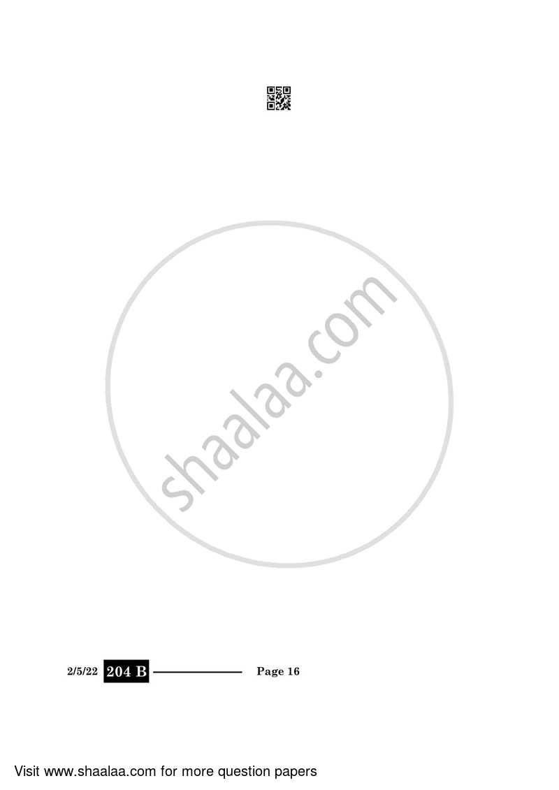 Hindi (Core) 2023-2024 - CBSE 12th - Class 12 - CBSE (Central Board of Secondary Education) question paper with PDF download