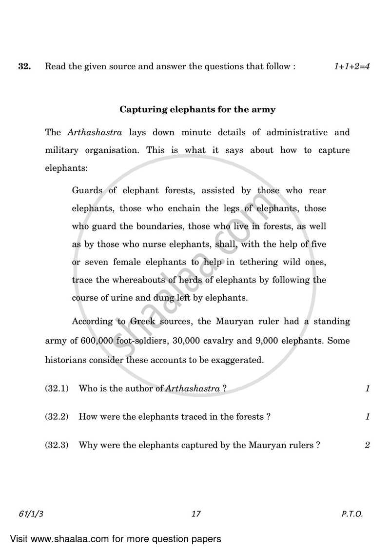 History 2022-2023 - CBSE 12th - Class 12 - CBSE (Central Board of Secondary Education) question paper with PDF download