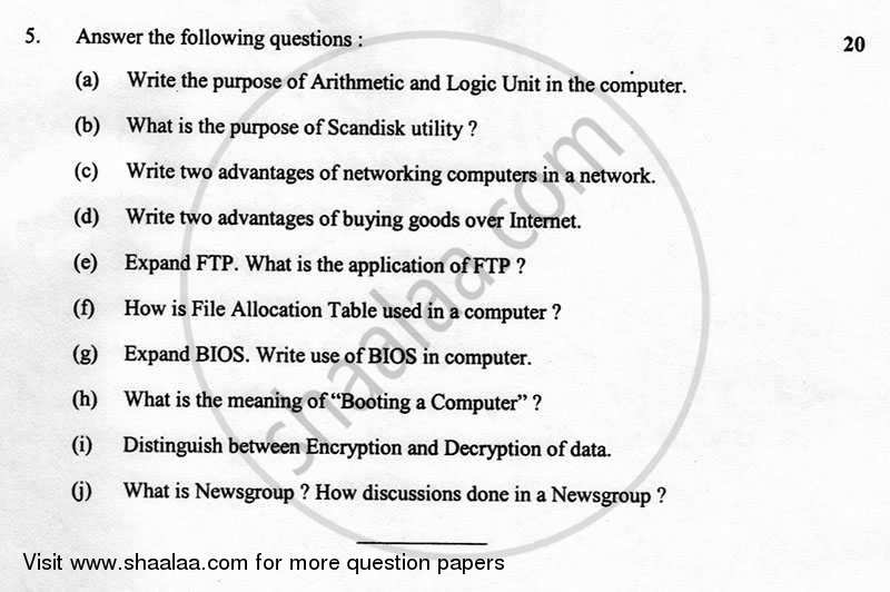 IT Systems 2012-2013 - CBSE 12th - Class 12 - CBSE (Central Board of Secondary Education) question paper with PDF download