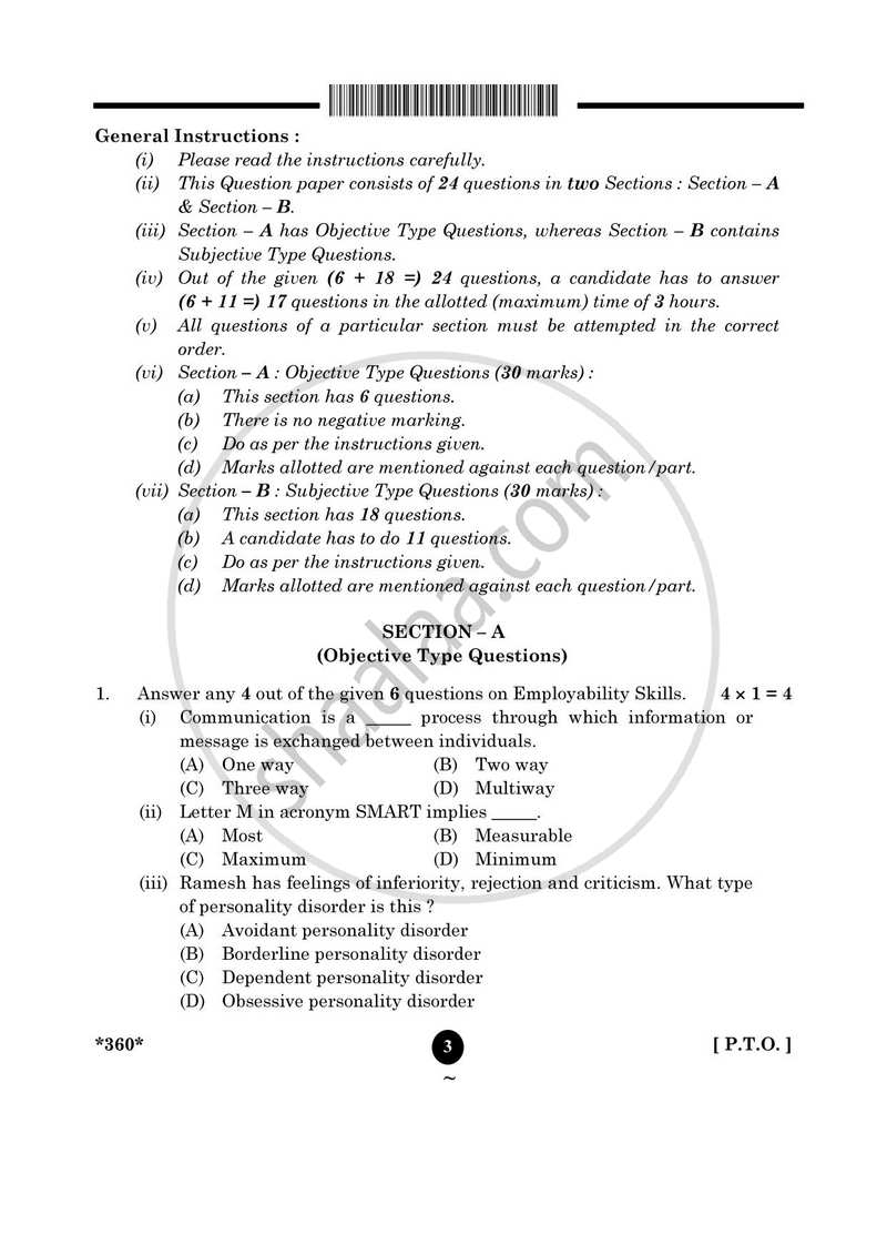 Library and Information Science 2024-2025 - CBSE 12th - Class 12 - CBSE (Central Board of Secondary Education) question paper with PDF download