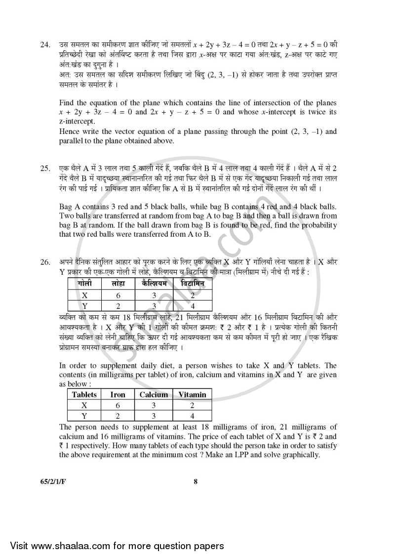 Mathematics 2015-2016 - CBSE 12th - Class 12 - CBSE (Central Board of Secondary Education) question paper with PDF download
