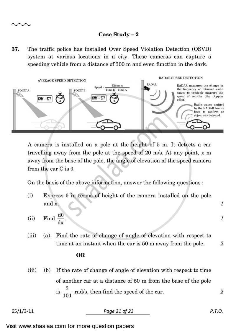 Mathematics 2023-2024 - CBSE 12th - Class 12 - CBSE (Central Board of Secondary Education) question paper with PDF download