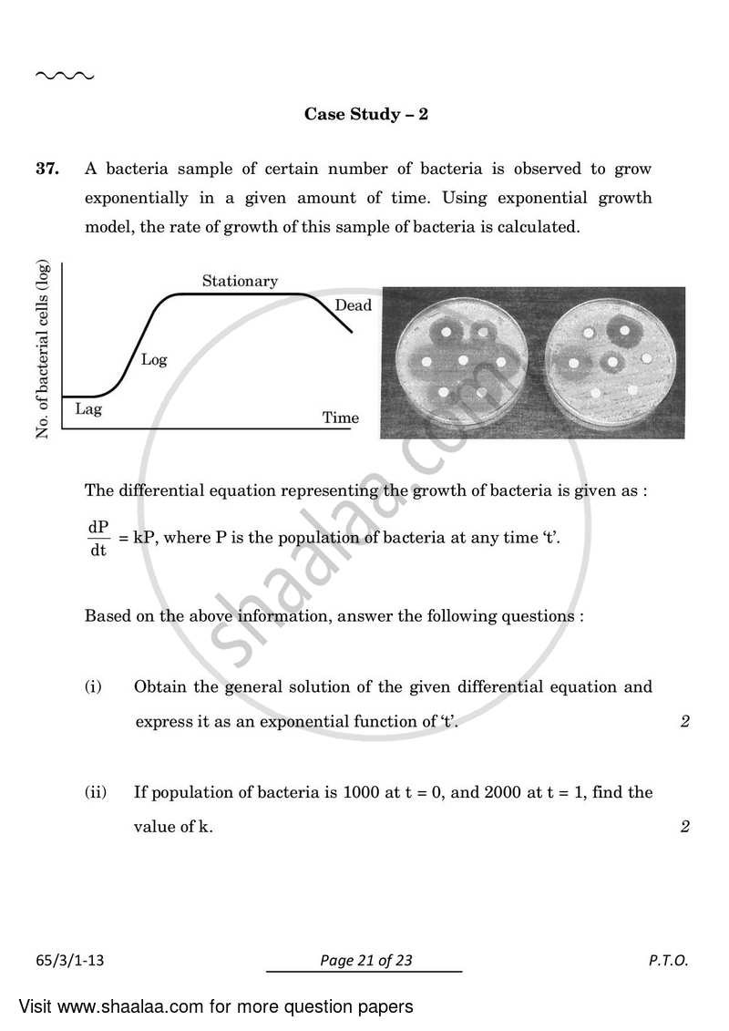 Mathematics 2023-2024 - CBSE 12th - Class 12 - CBSE (Central Board of Secondary Education) question paper with PDF download