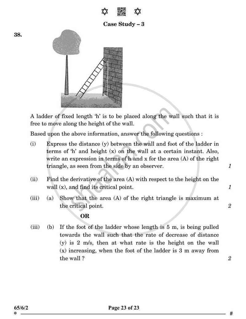 Mathematics 2024-2025 - CBSE 12th - Class 12 - CBSE (Central Board of Secondary Education) question paper with PDF download