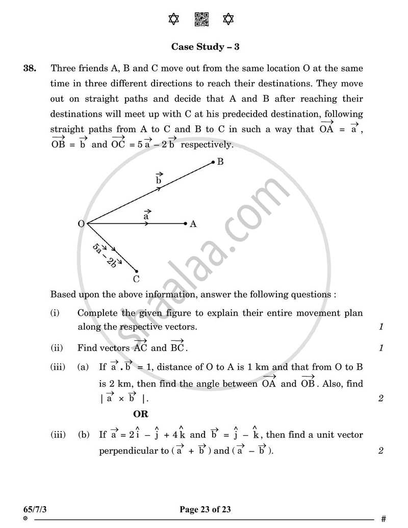 Mathematics 2024-2025 - CBSE 12th - Class 12 - CBSE (Central Board of Secondary Education) question paper with PDF download