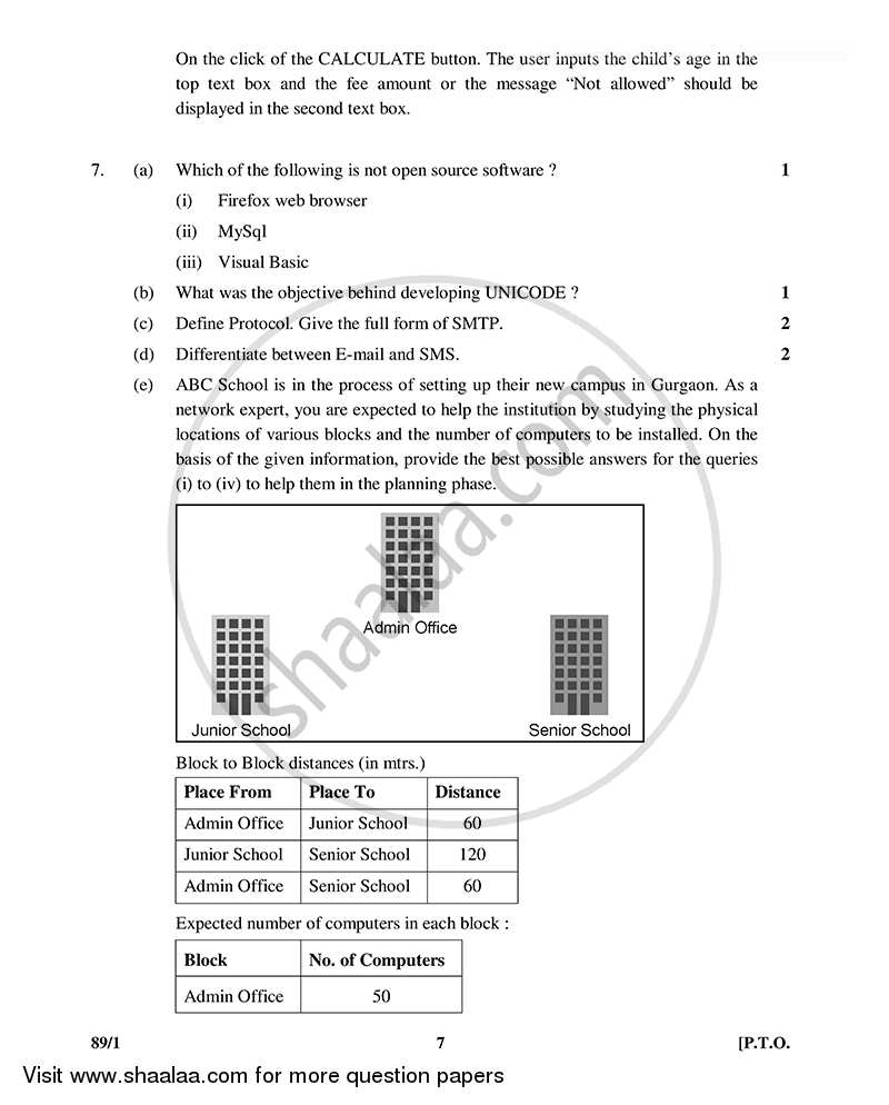 Multimedia and Web Technology 2014-2015 - CBSE 12th - Class 12 - CBSE (Central Board of Secondary Education) question paper with PDF download