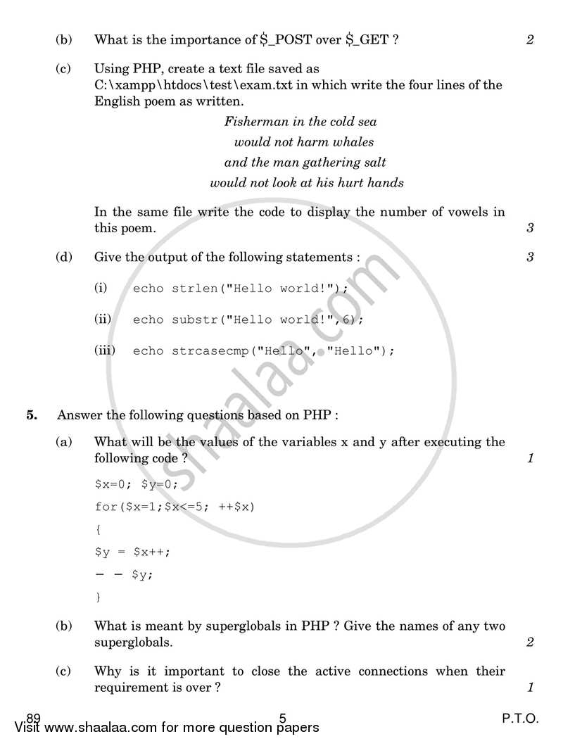 Multimedia and Web Technology 2016-2017 - CBSE 12th - Class 12 - CBSE (Central Board of Secondary Education) question paper with PDF download