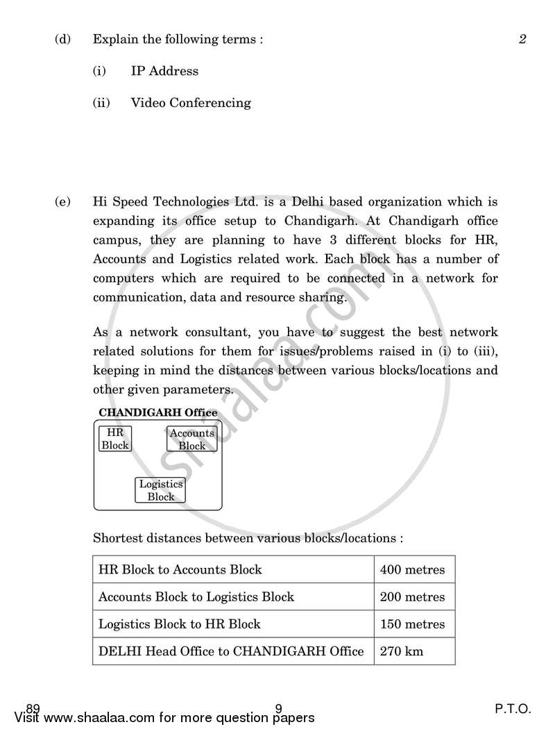 Multimedia and Web Technology 2017-2018 - CBSE 12th - Class 12 - CBSE (Central Board of Secondary Education) question paper with PDF download