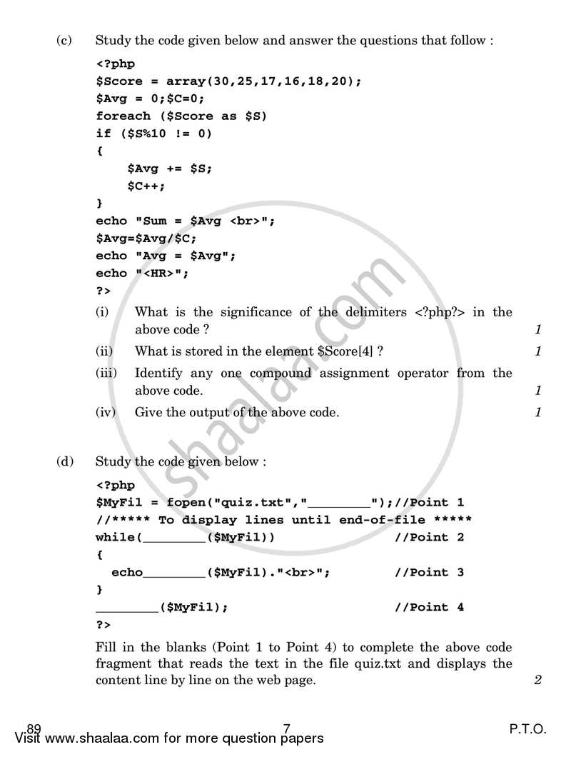 Multimedia and Web Technology 2018-2019 - CBSE 12th - Class 12 - CBSE (Central Board of Secondary Education) question paper with PDF download