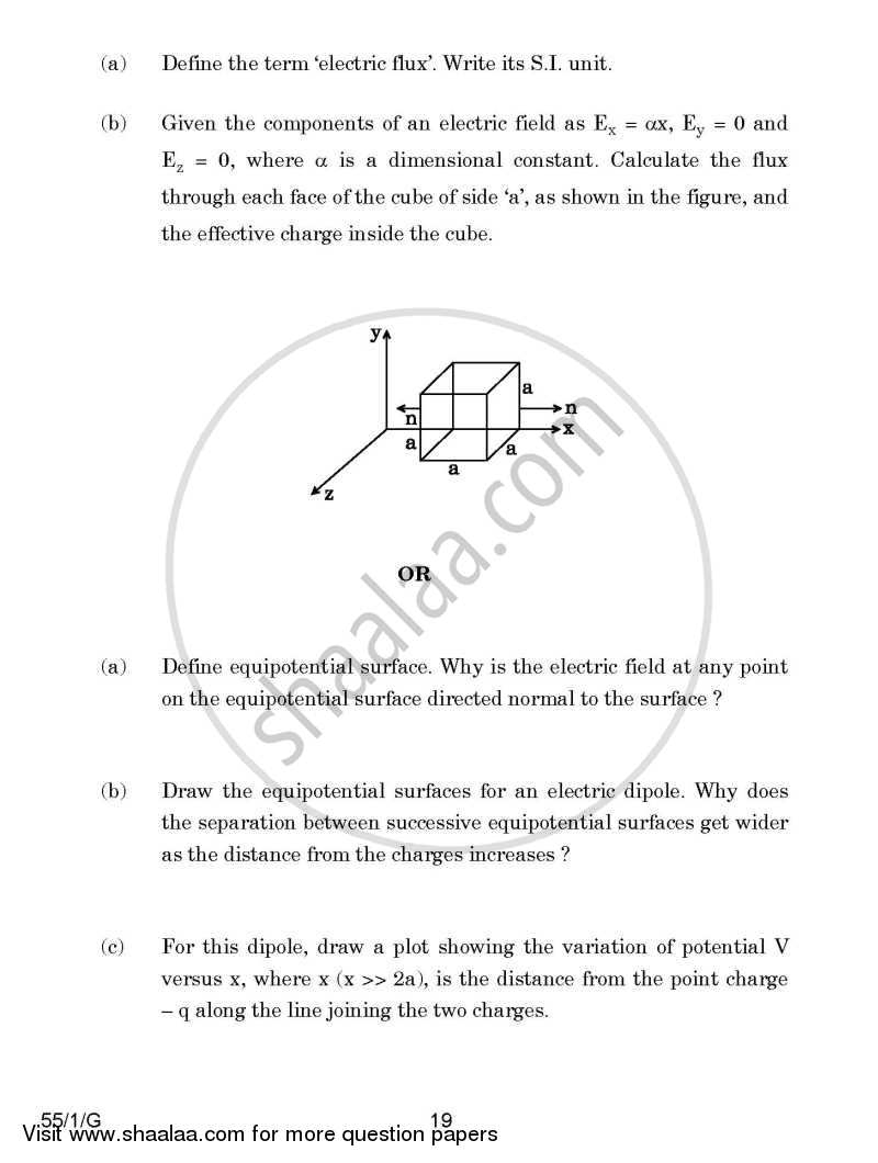 Physics 2014-2015 - CBSE 12th - Class 12 - CBSE (Central Board of Secondary Education) question paper with PDF download