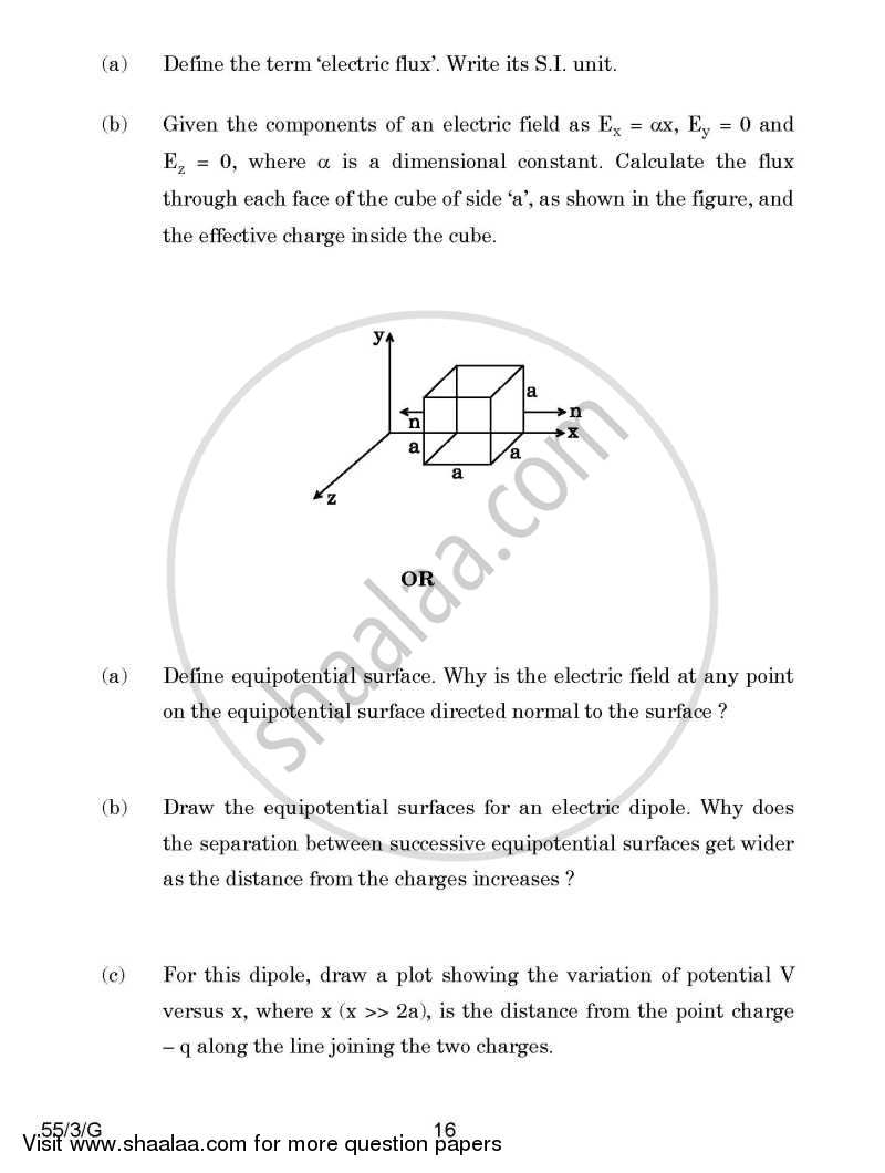 Physics 2014-2015 - CBSE 12th - Class 12 - CBSE (Central Board of Secondary Education) question paper with PDF download