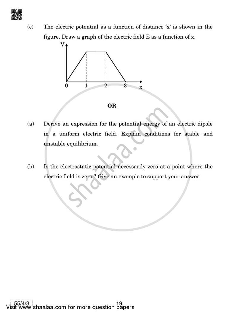 Physics 2018-2019 - CBSE 12th - Class 12 - CBSE (Central Board of Secondary Education) question paper with PDF download