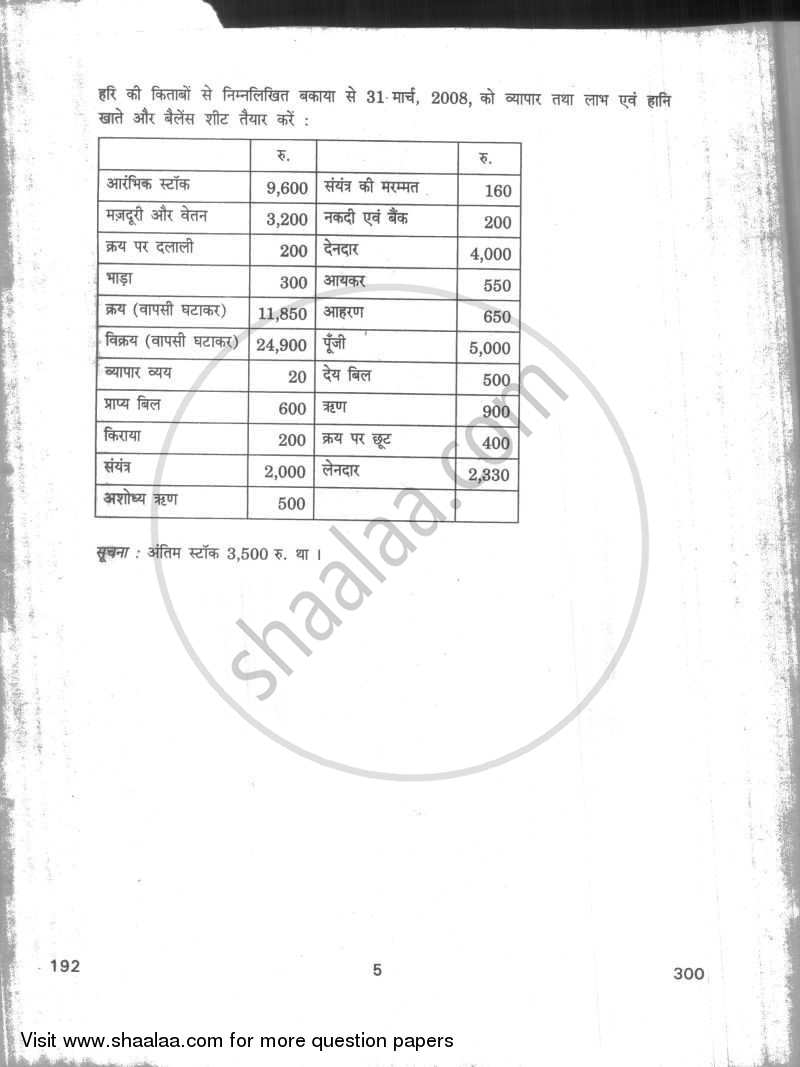 Transportation Systems and Management 2009-2010 - CBSE 12th - Class 12 - CBSE (Central Board of Secondary Education) question paper with PDF download