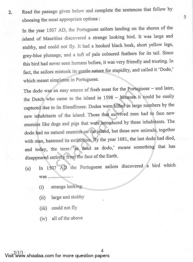 English - Language and Literature 2012-2013 Class 10 - CBSE (Central Board of Secondary Education) question paper with PDF download