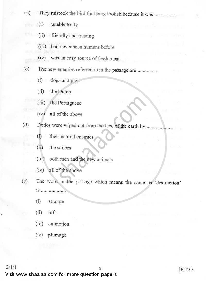 English - Language and Literature 2012-2013 Class 10 - CBSE (Central Board of Secondary Education) question paper with PDF download