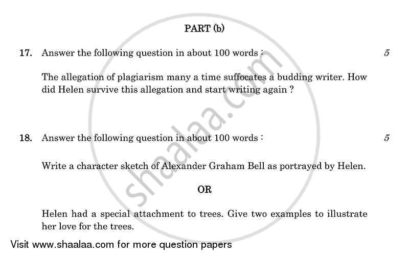 English - Language and Literature 2013-2014 Class 10 - CBSE (Central Board of Secondary Education) question paper with PDF download