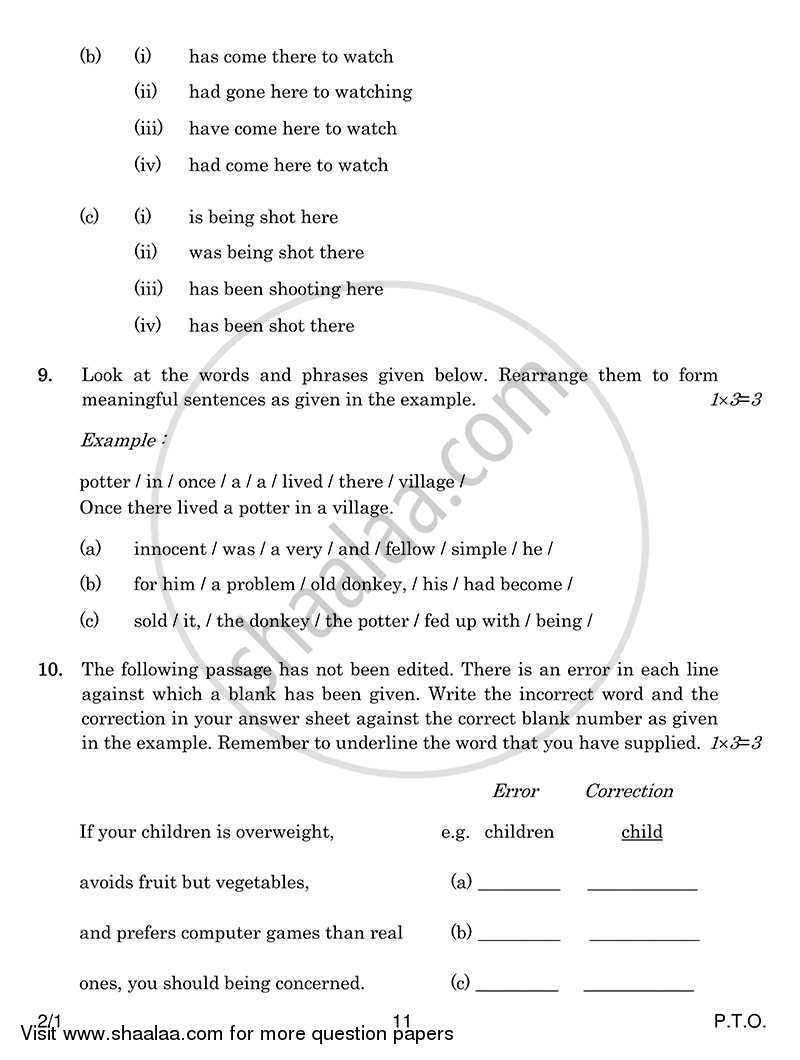 English - Language and Literature 2013-2014 Class 10 - CBSE (Central Board of Secondary Education) question paper with PDF download