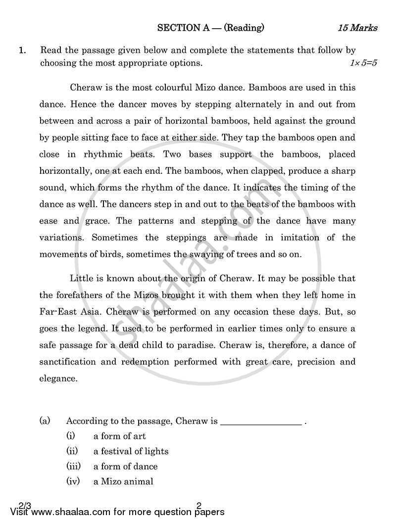 English - Language and Literature 2013-2014 Class 10 - CBSE (Central Board of Secondary Education) question paper with PDF download